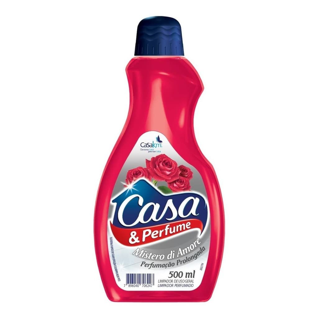 Kit C/ 2 Limpador para pisos Casa e Perfume 500 mL