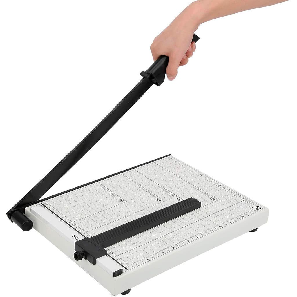 Guilhotina Cortadora De Papel Manual Refiladora Grafica Corta Até 10 Folhas B4 A4 B5 A5 B6 E B7