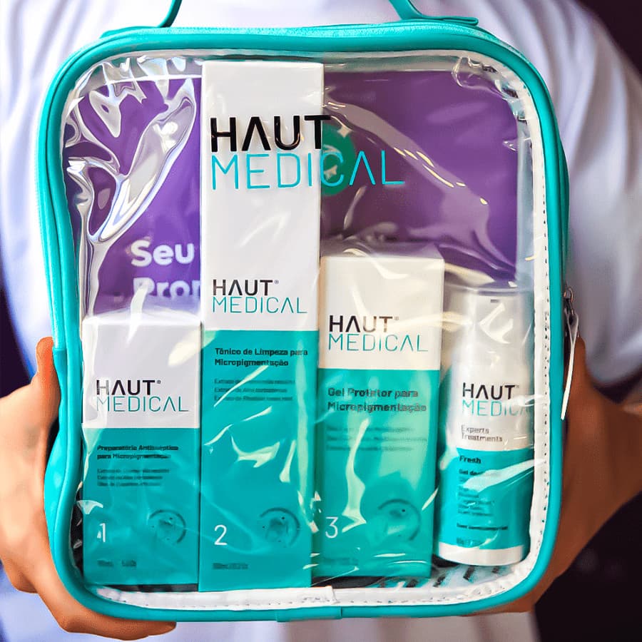 Kit Para Micropigmentação Com 4 Passos - Haut Medical