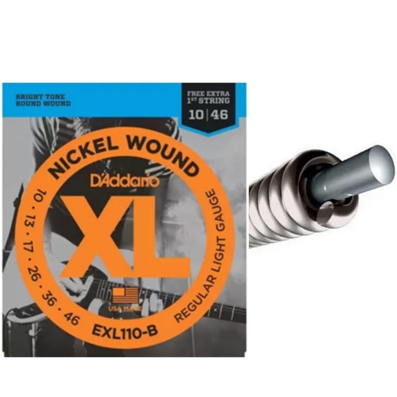 ENCORDOAMENTO D´ADDARIO P/ GUITARRA EXL110-B PL010 010