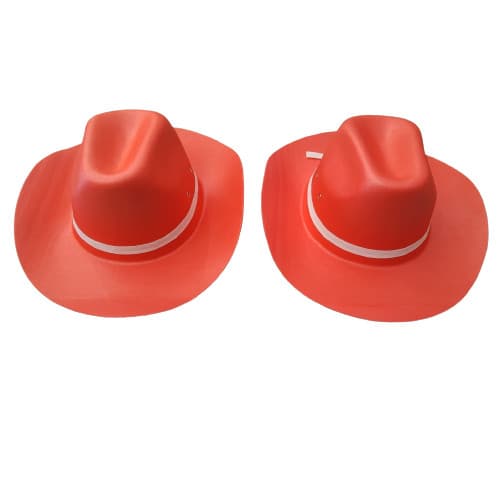 Chapéu de Cowboy em EVA Vermelho