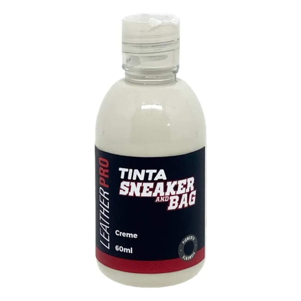 Tinta Creme 60ml Pintar Couro E Sintético - Leather Pro