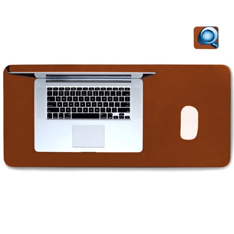 Tapete p notebook 150x30 Deskpad Mesa Escritório+ apoio copo
