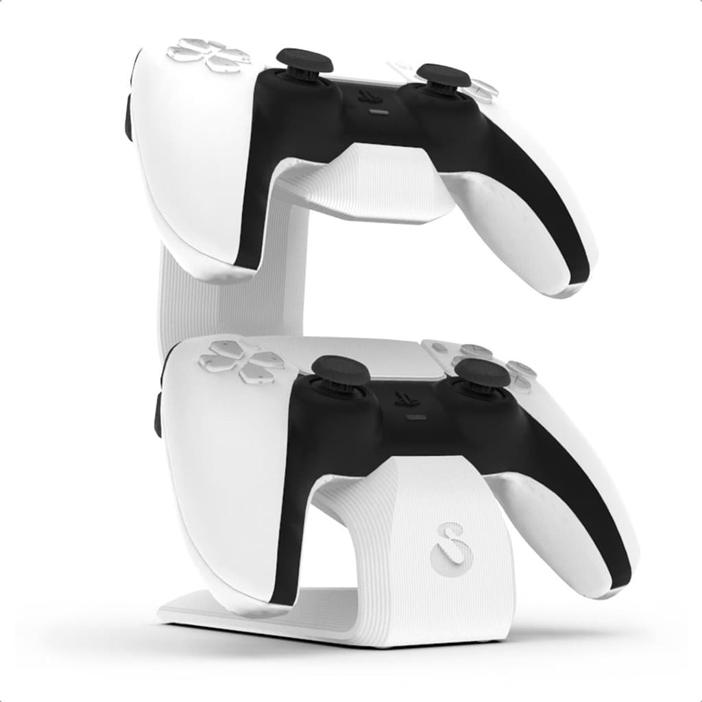 Suporte Para 2 Controles Playstation 5 Ps5 Apoio De Mesa Vn
