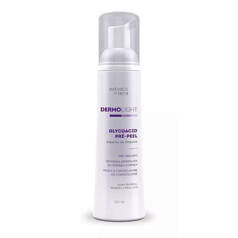 Espuma de Limpeza Glycoacid Pre-peel Extratos Da Terra 150ml