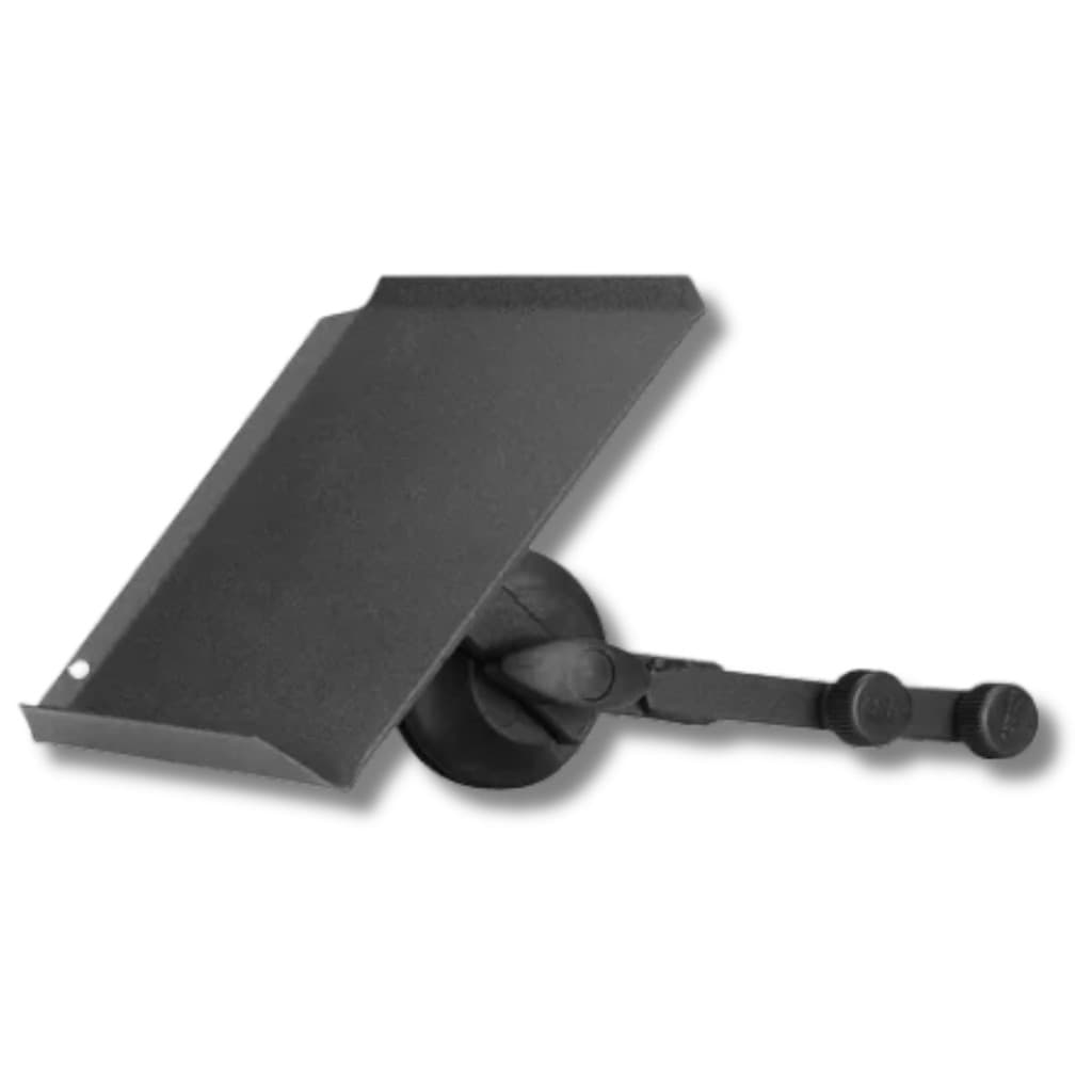 Bandeja Mesa com Clamp de Pedestal Microfone Metal Preto C24