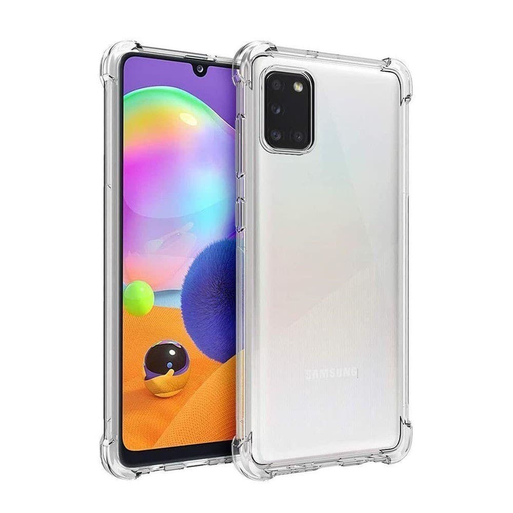 Capa Capinha  - Galaxy A31 -  Anti Impacto Reforçada TPU Transparente