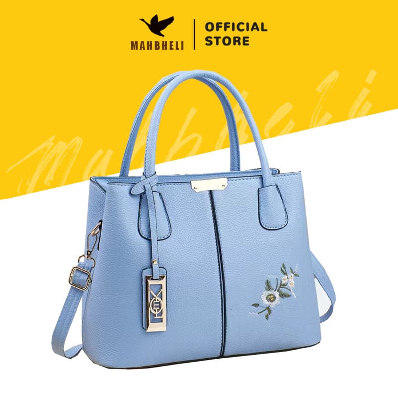 MAHBHELI Bolsa de Maternidade Leve - Bolsa de Ombro Grande em PU Macio com Múltiplos Bolsos