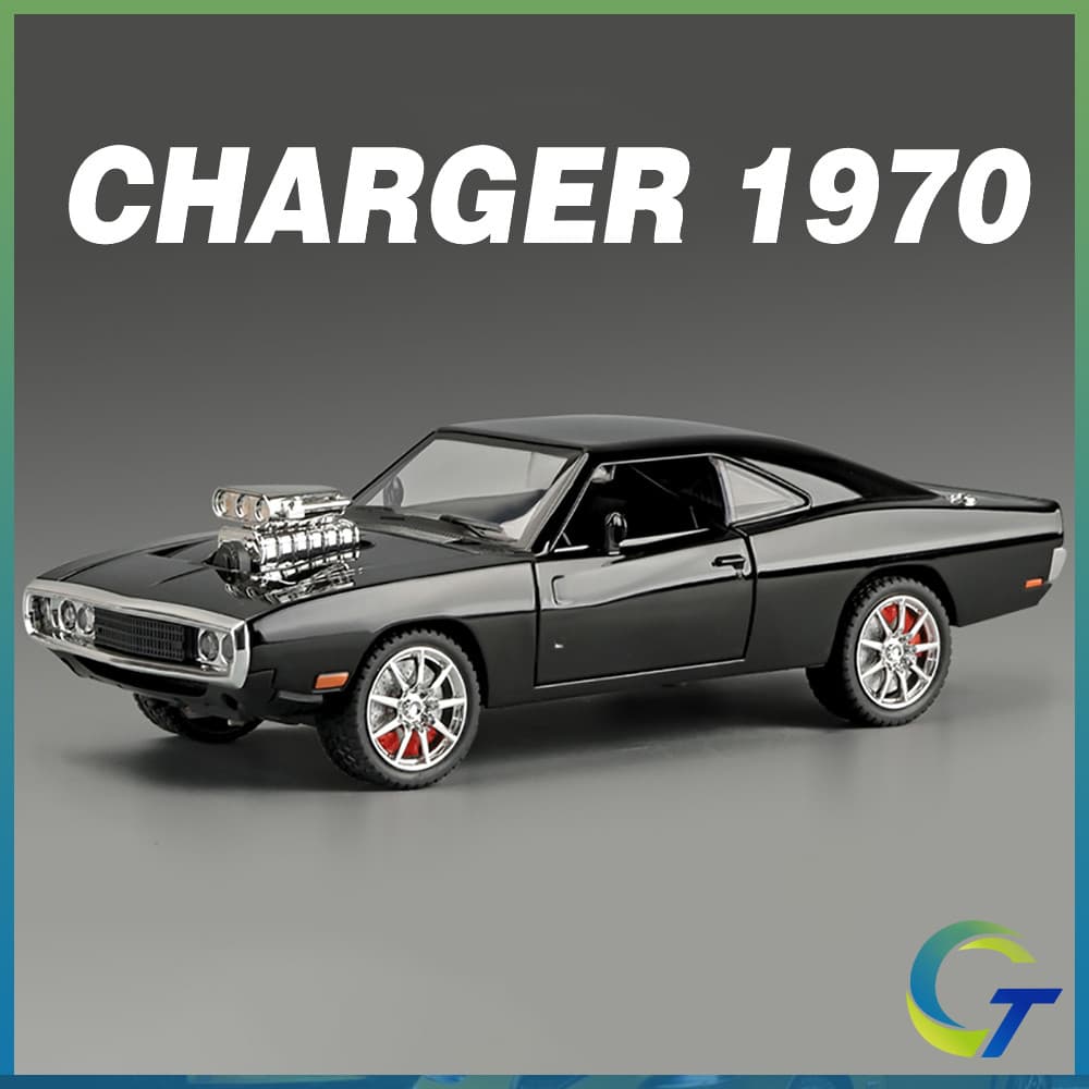 1 : 24 Carregador 1970 Diecast Brinquedos Modelo De Carro Carros Liga Brinquedo Coleção Presente Para Meninos Crianças
