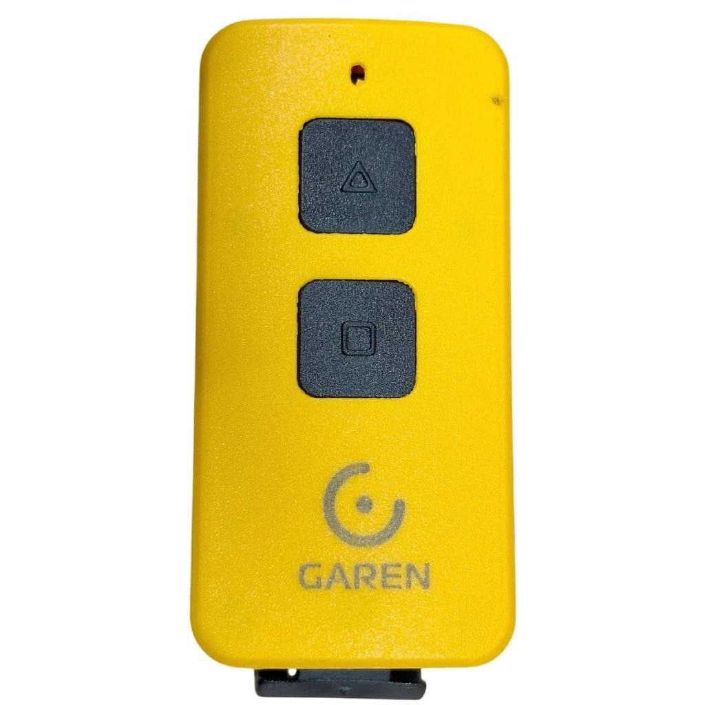 Controle Remoto Motor Portão Garen Tx Max Amarelo Original