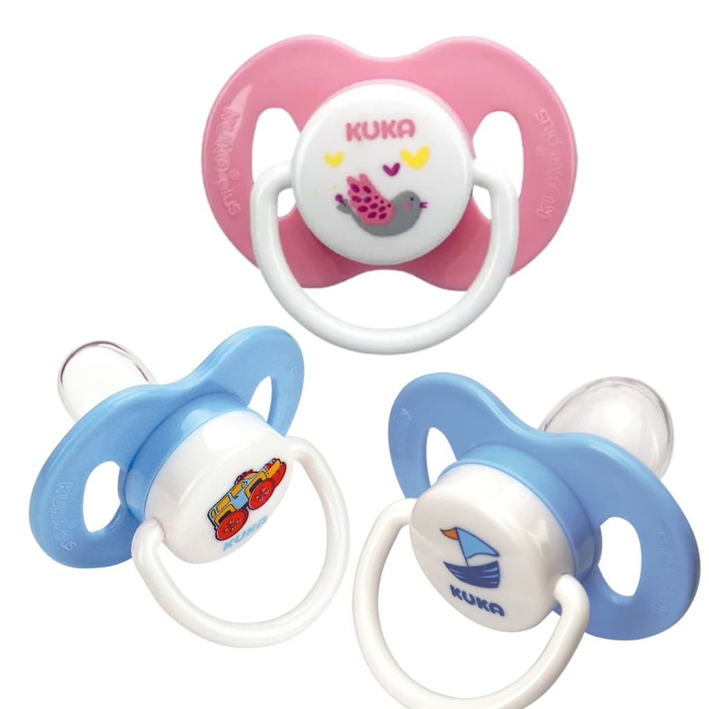 Chupeta Natural TAM 1&2 Bico Silicone Orto - Kuka