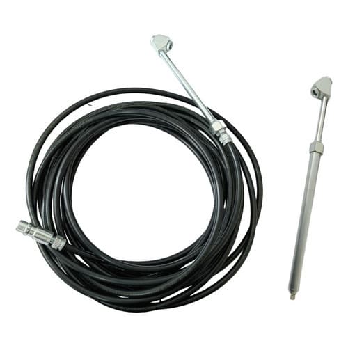 Kit Calibrador Inflador Pneus Caminhão Mangueira Engate 1/2