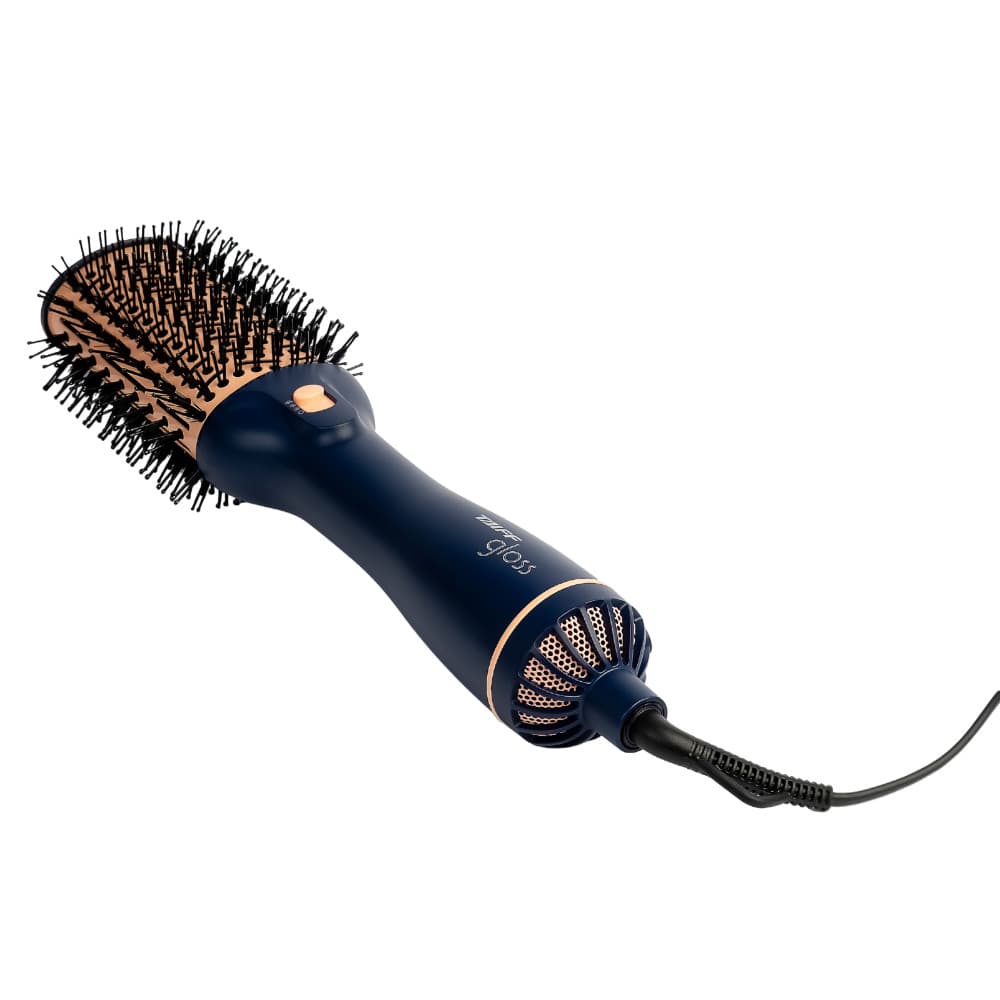 Escova Secadora Taiff Gloss Blue 1200w Bivolt Chaveado