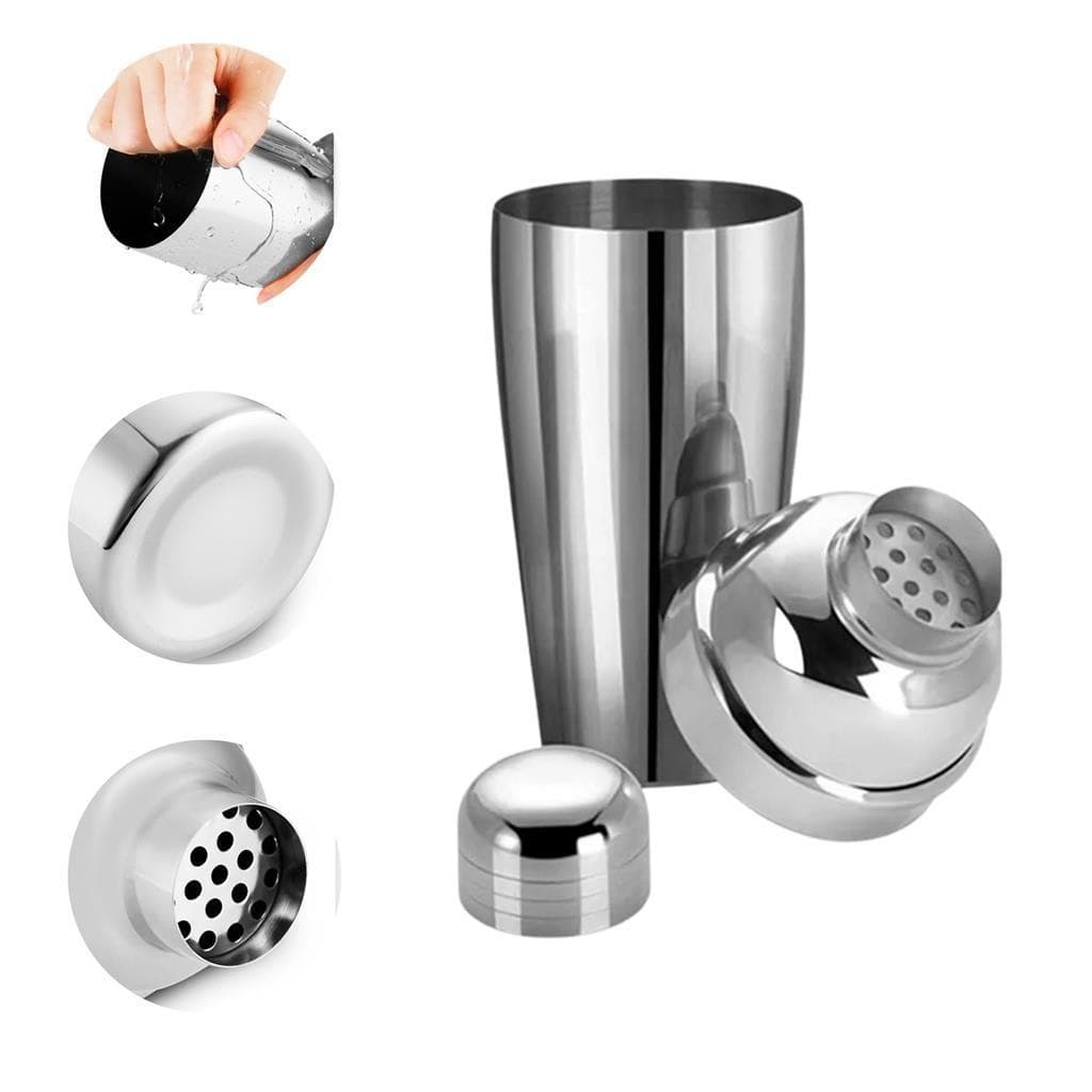 Coqueteleira Aço Inox 750ml Drinks Caipirinhas Festa Bebidas