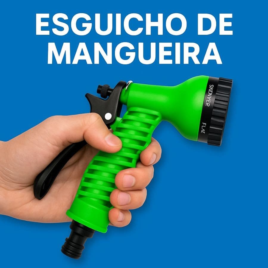 Esguicho Para Mangueira Jardim 7 Jatos Bico
