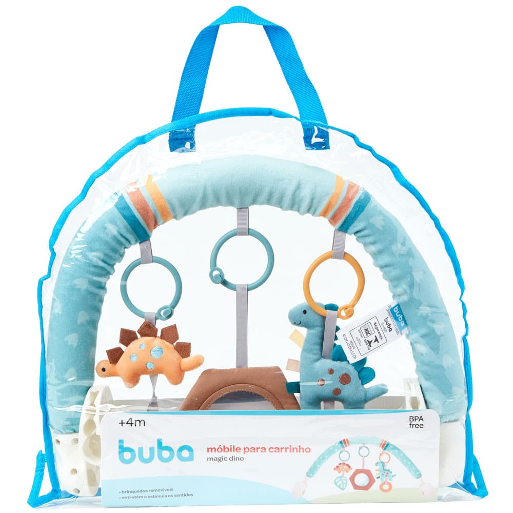 MOBILE PARA CARRINHO BUBA MAGIC DINOSSAURO