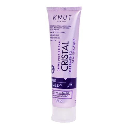Creme Hair Remedy Knut Cristal 130g Controle Queda