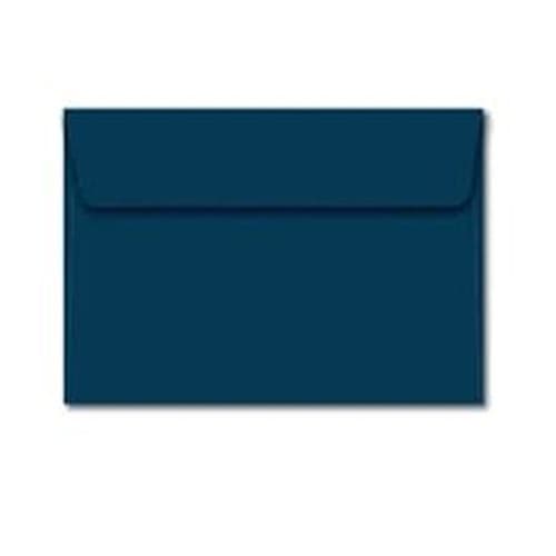 50X Envelope Colorido Azul Escuro 110x162mm
