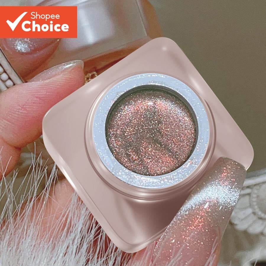 Holográfico Glitter Olho De Gato Gel Polonês Magnético Unha Embeber UV LED Para Casa Salão De Beleza Arte Do Prego DIY