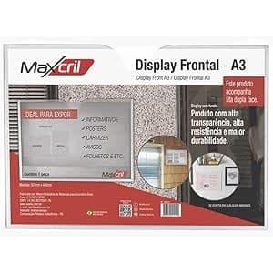 Quadro Multiuso A3 Cristal Office - 86210