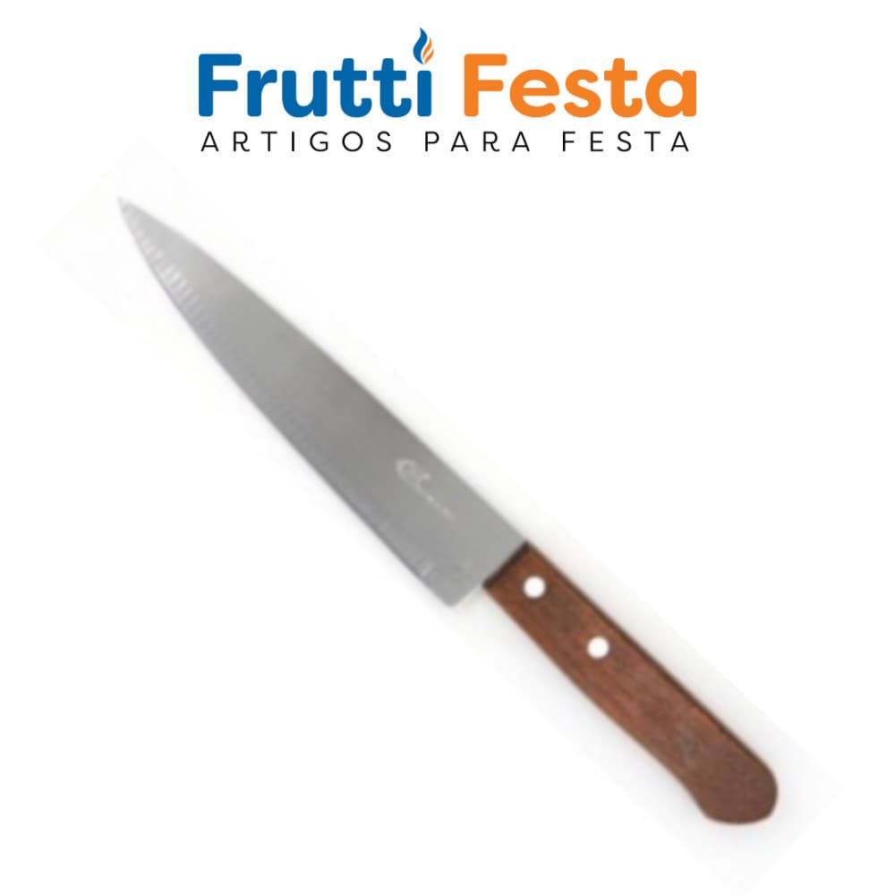 FACA WOODEN STYLE 7" CB PL DES MADEIRA SQ2949