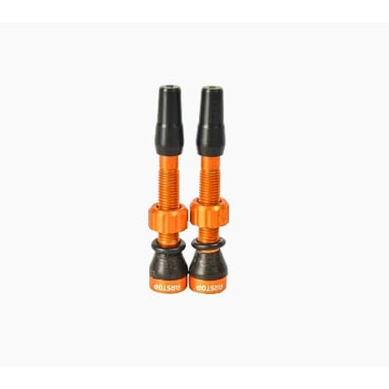 BICO TUBELESS PRESTA 43 MM 2.0 (PAR) LARANJA