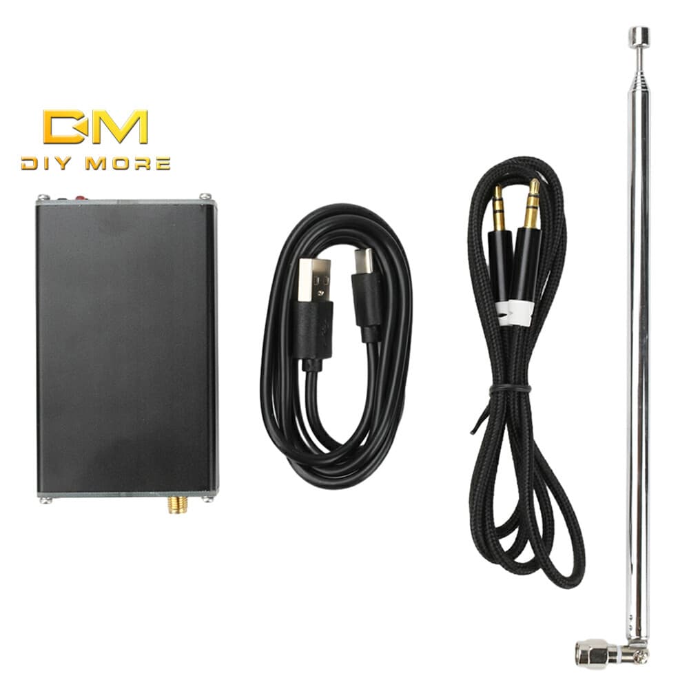 DIYMORE Transmissor Fm De 2000 Metros 0.5W Display Digital Estéreo 76-108Mhz Tipo C Interface