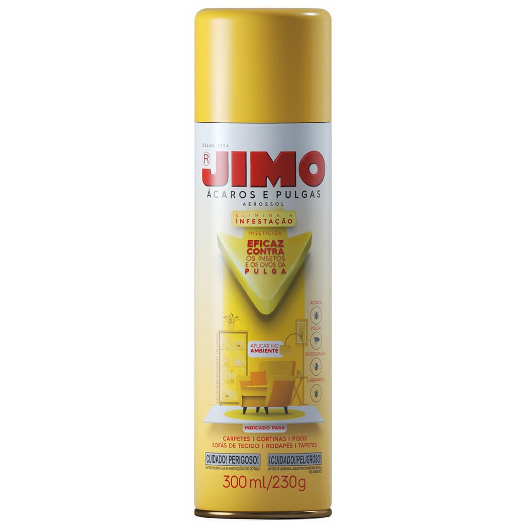 Contra Ácaros Pulgas Carrapatos Jimo 300ml