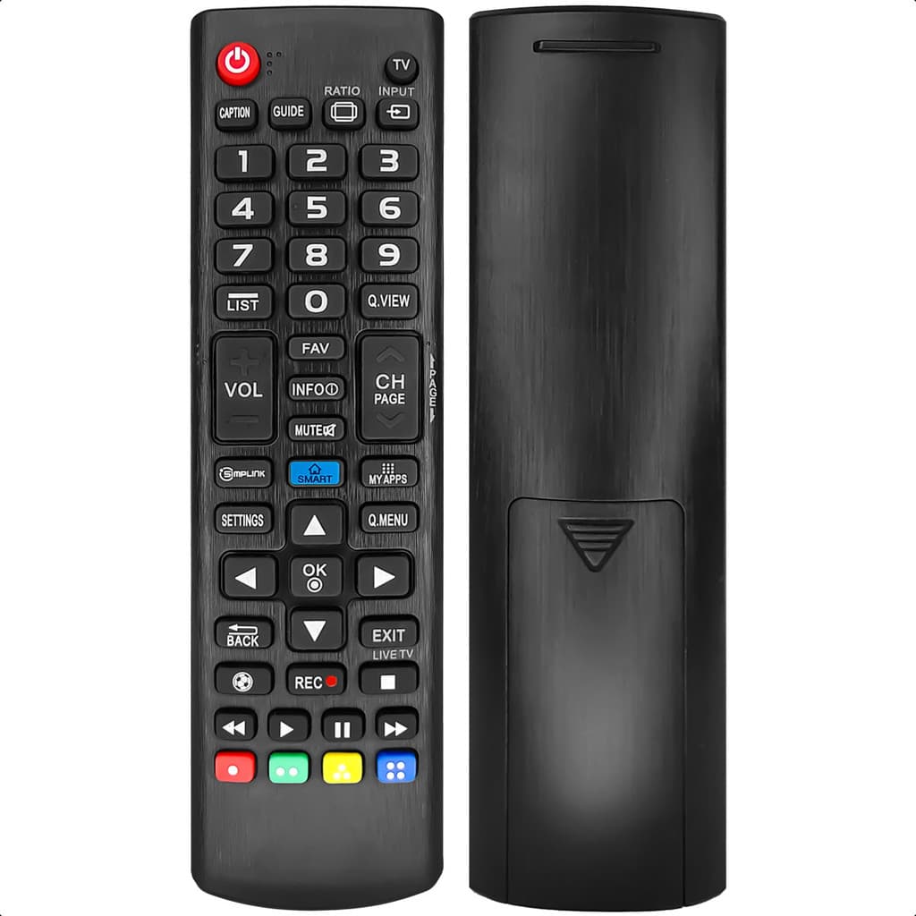 Controle Remoto Compatível Com Tv Smart Tv Lcd Led