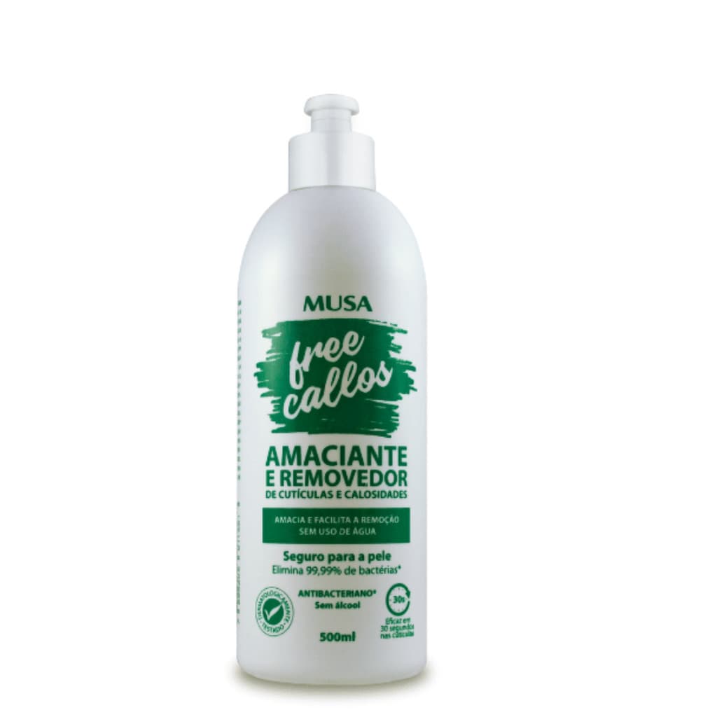 Creme Free Callos Musa Amolecedor e Removedor de Cuticula 500ml