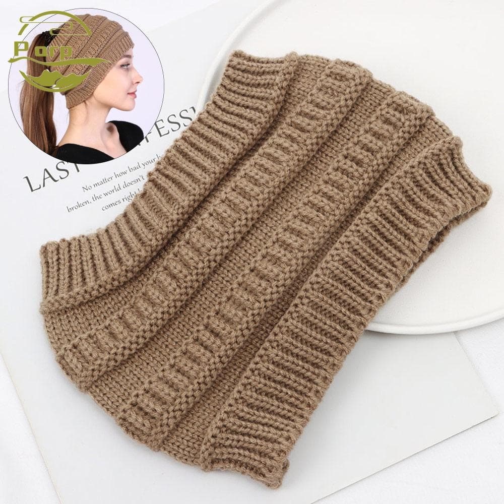 PARPERTY1 1 Pcs Tricô Tiara Turbante Acessórios Para Cabelo Headwraps Engrossar Outono Inverno Orelha Aquecedor