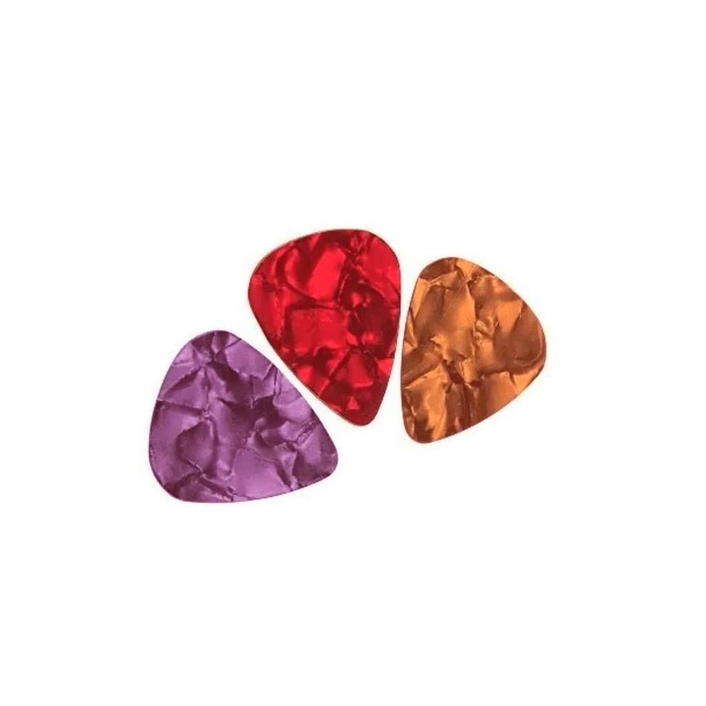 Palhetas Para Guitarra Violão Ukulele Viola KIT com 3 Palhetas Fina