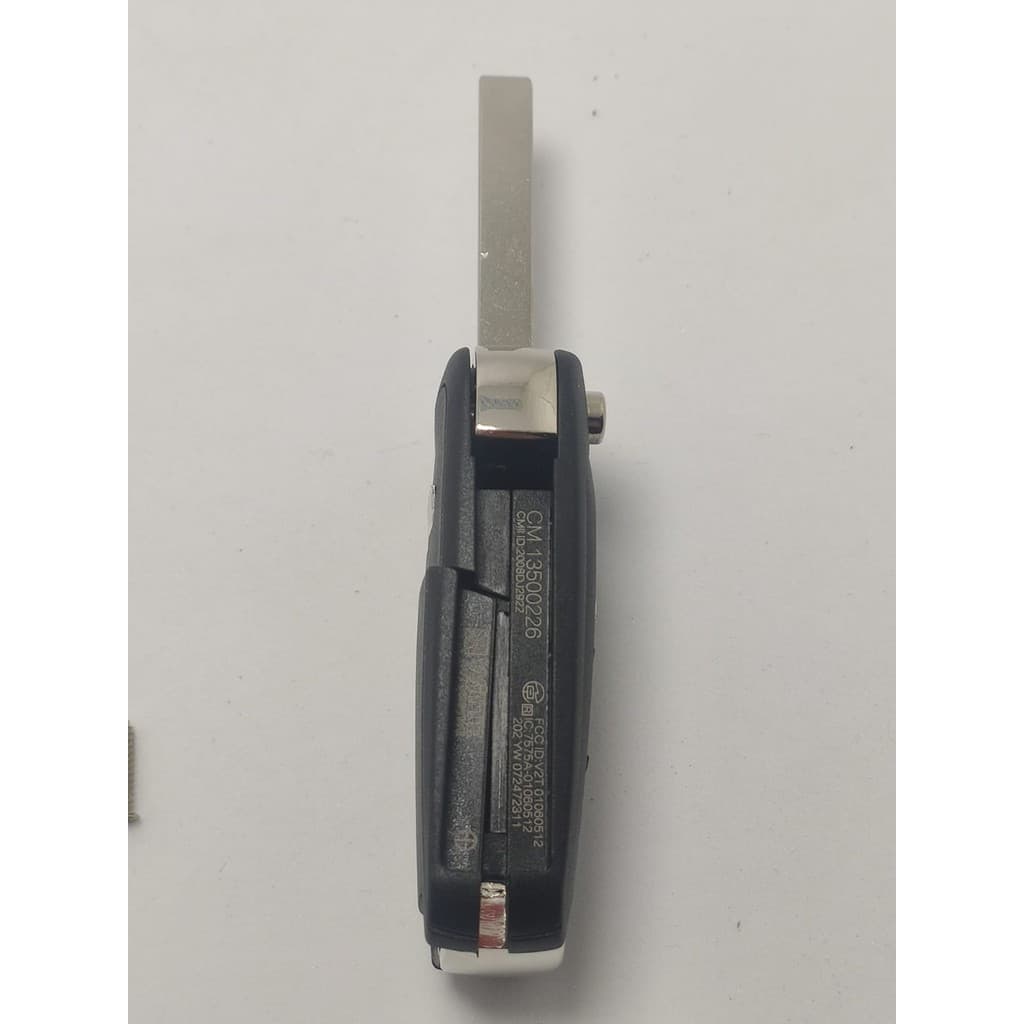 Chave Canivete Ignição Contato Onix Cruze Spin Cobalt S10 Tracker 2012 2013 2014 2015 2016 2017 2 Botoes 433mhz Completa