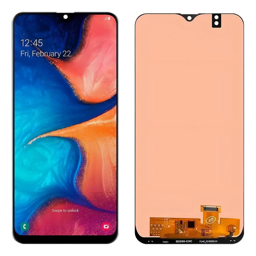 Tela A20 Frontal Display Touch Compatível SM-A205FN/DS Incell&Oled Lcd Sem Aro