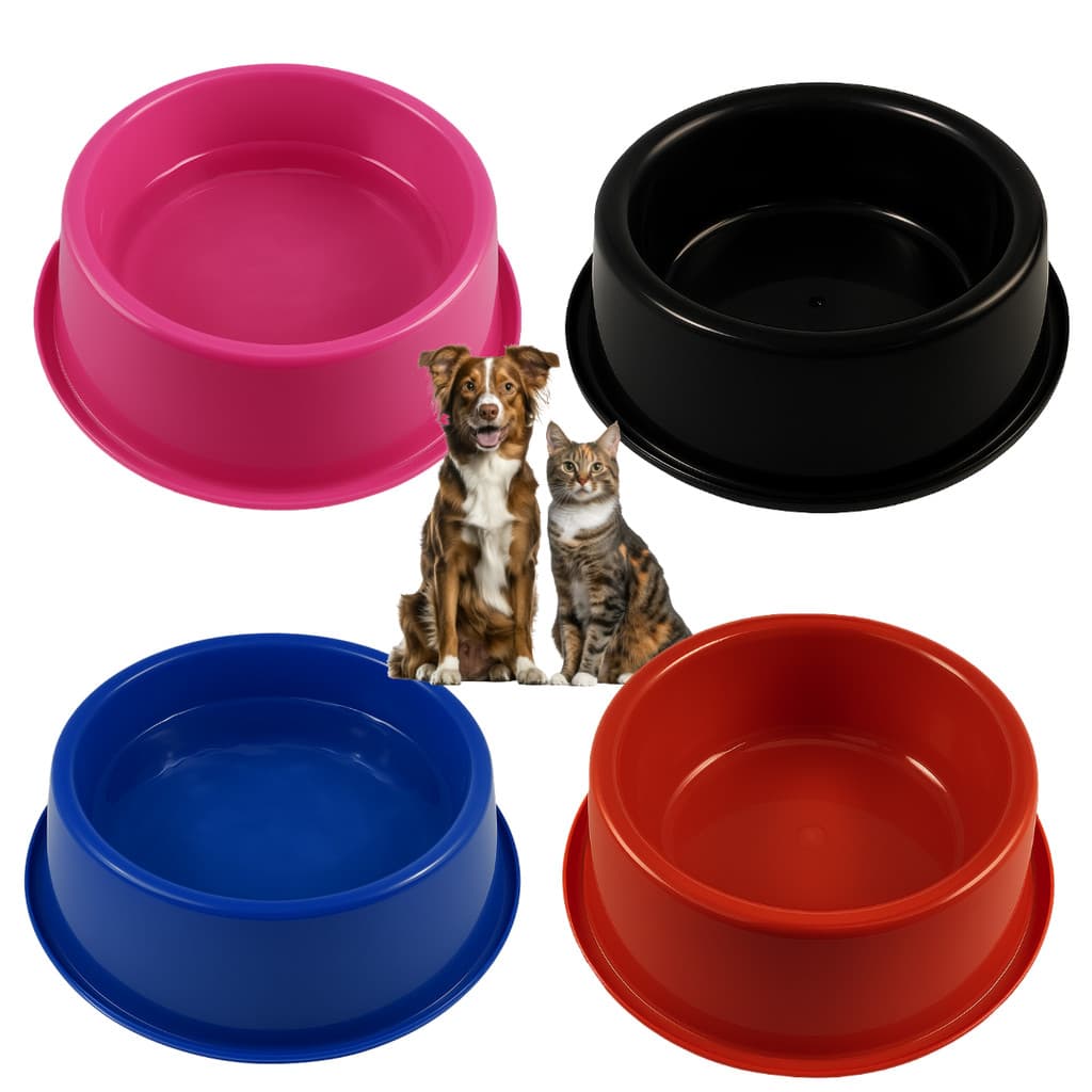 Comedouro ou Bebedouro Plastico 350ml Anti Formiga - Caes Gatos