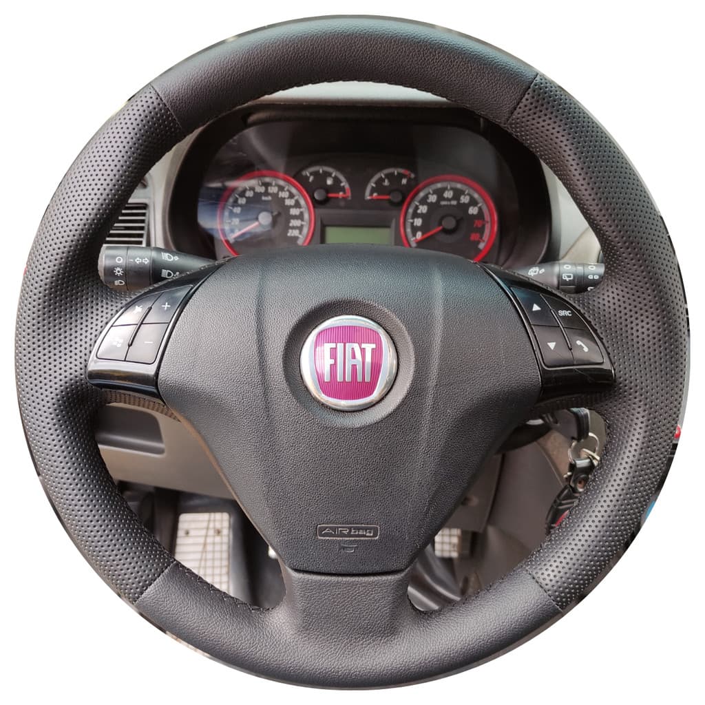 Capa de Volante Costurada Premium Fiat Línea e Bravo