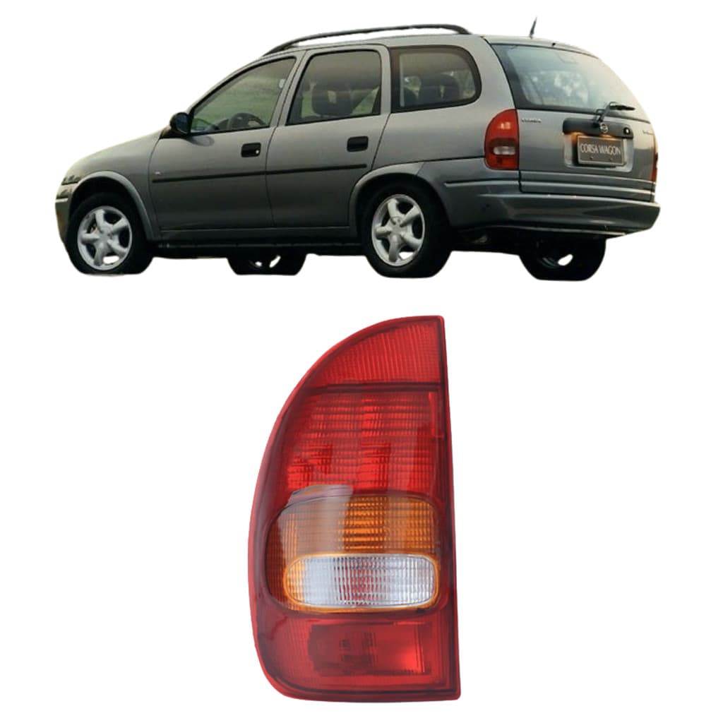 Lanterna Traseira Corsa 4 Portas Wagon Pick Up 1996/1999