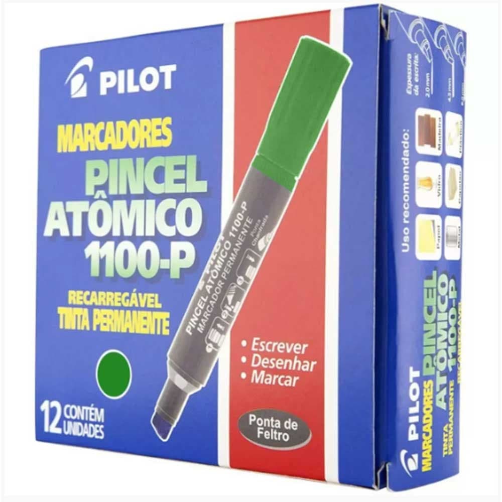 Pincel Atomico Pilot Verde CX C/12