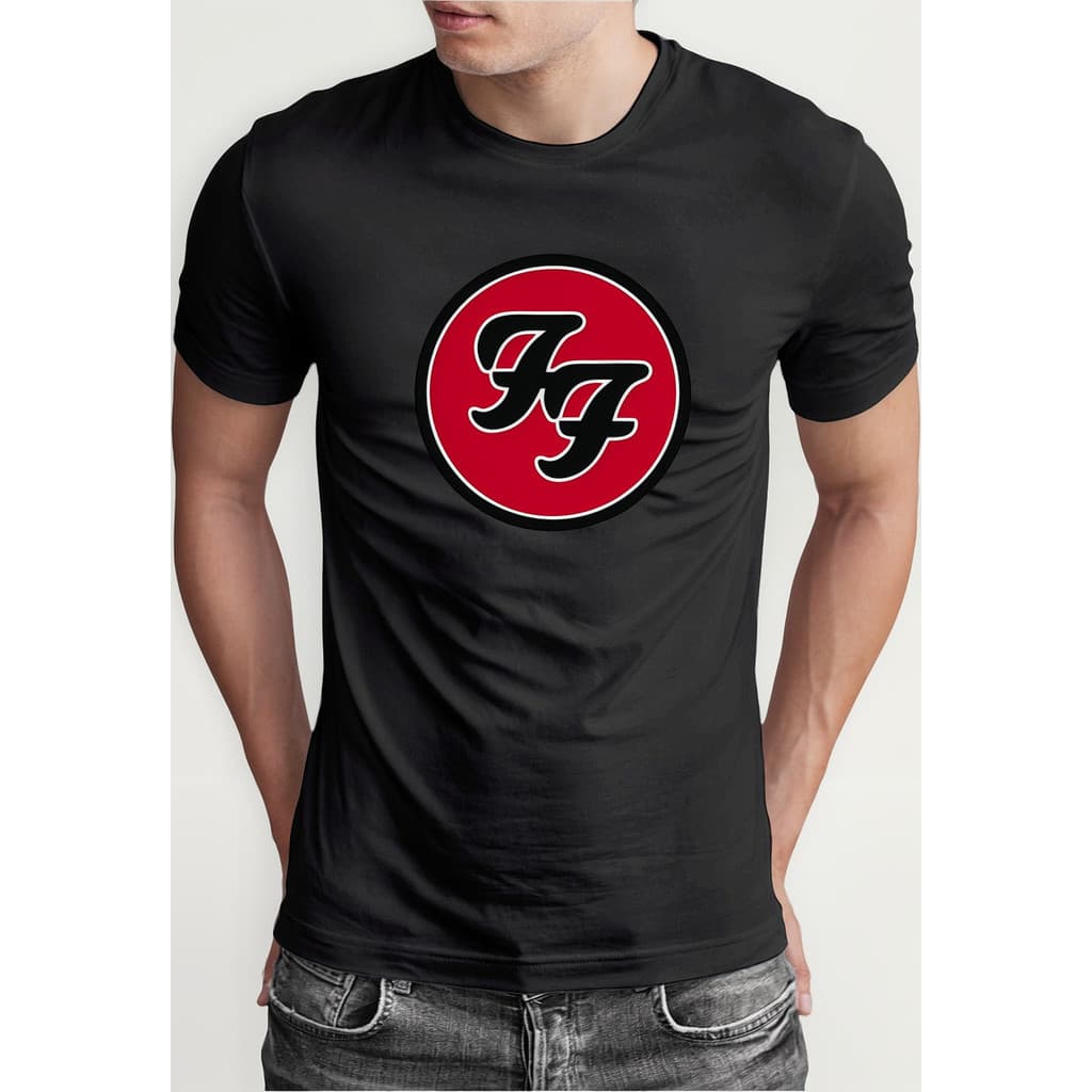 Camiseta Camisa Foo Fghters Banda De Rock Classico Malha Top