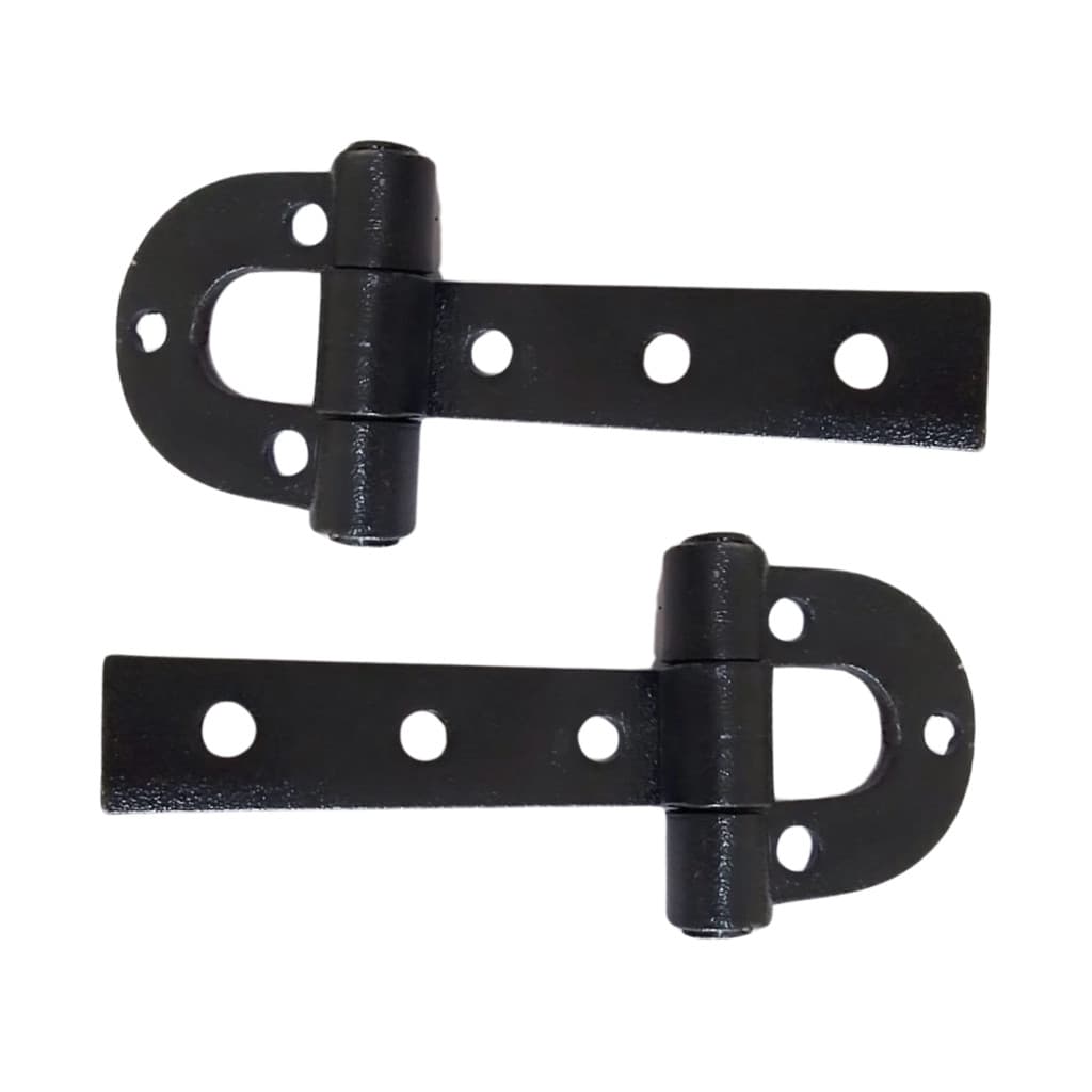 2un Dobradiça Porteira Ferradura Ultragrossa 200mm Tarza