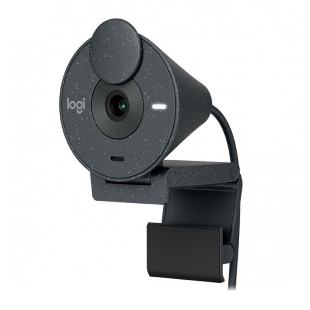 WEB CAM USB-C BRIO 300 FULL HD 1080P GRAFITE LOGITECH 960-001413