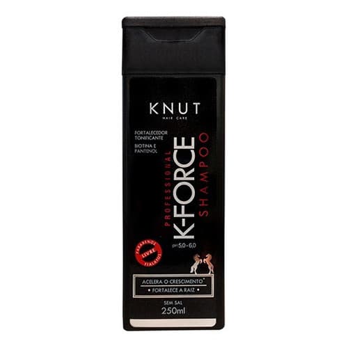 Shampoo Knut K-force 250ml Fortificante Sem Crueldade