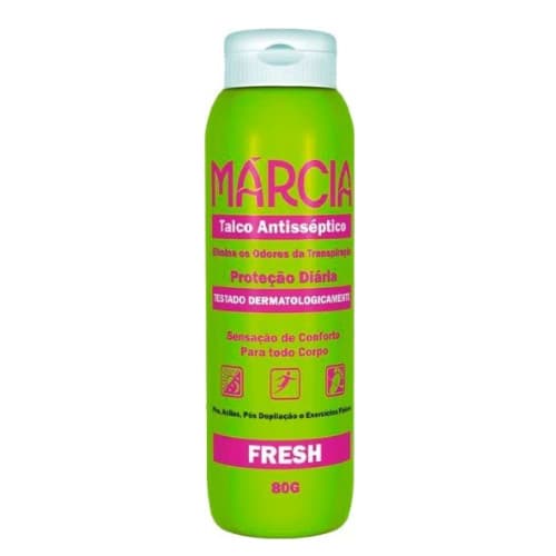 Talco Antisséptico para Pés Marcia Fresh  80g
