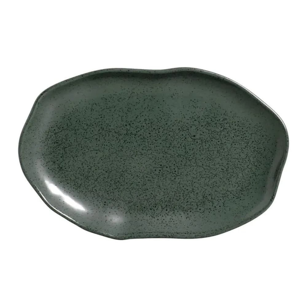 Travessa Oval Rasa Média Bio Greenery 30x20cm Porto Brasil
