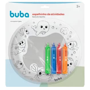 Espelho de Atividades para Hora do Banho - Buba + BRINDE