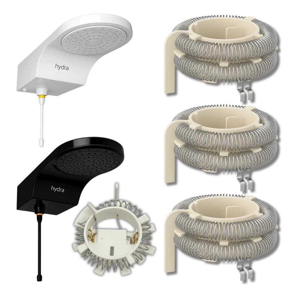 Kit Resistência Hydra Fit Eletrônica Ducha 127v 220v 5500w 6800w 8t Chuveiro Elétrico