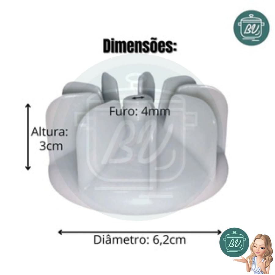 Ventoinha hélice para secador Taiff