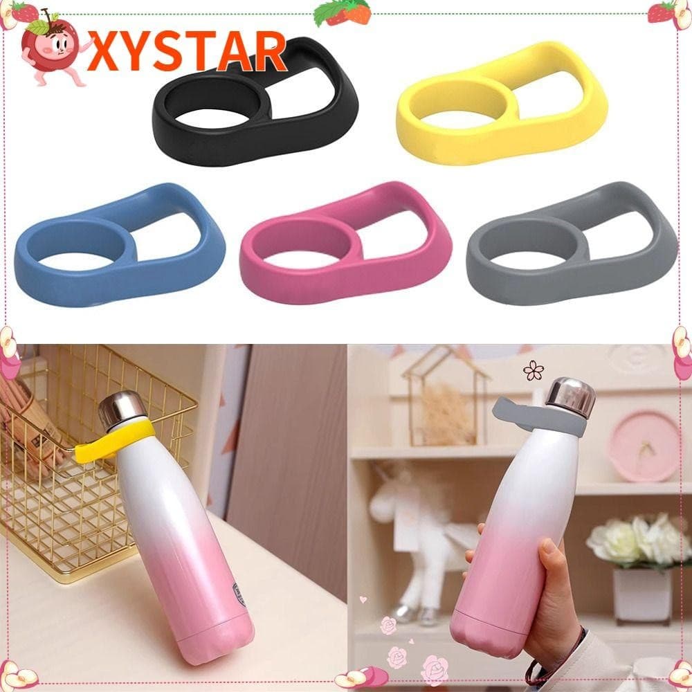 Alça de Silicone Para Garrafa De Água XYSTAR , Fivela  De Vácuo De 37 Mm , Suporte Esportiva De Silicone