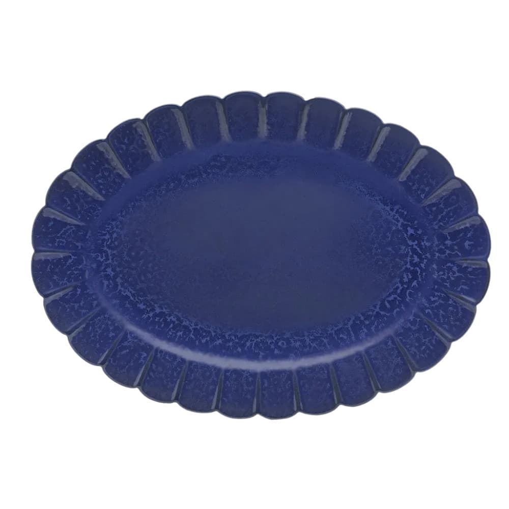 Travessa Oval Em Porcelana Flora 41,5x29,5cm Oxford Amor-Perfeito
