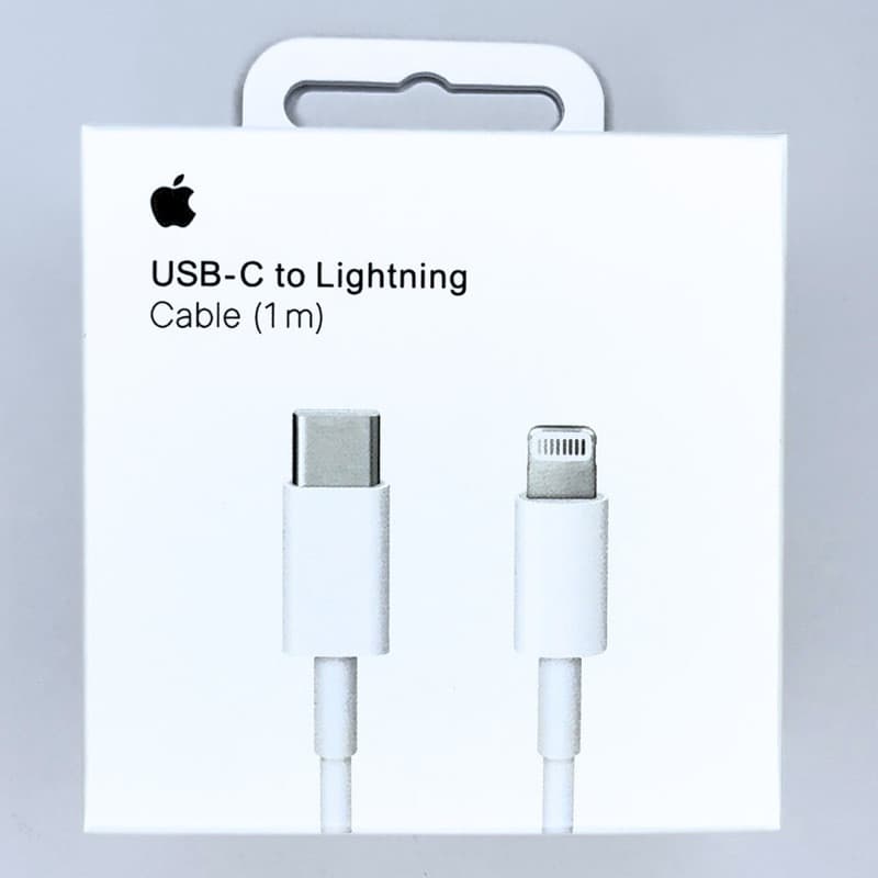 ORIGINAL APPLE - Cabo de IPhone USB-C/Lithning 1m GARANTIA 1 ANO